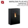 ExtraFlame pelleti õhkküttekamin Marilena Plus AD Crystal 8kW