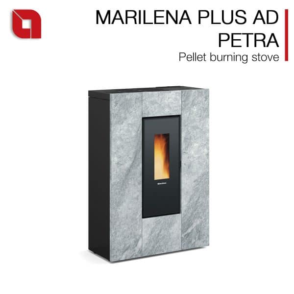 ExtraFlame pelleti õhkküttekamin Marilena Plus AD Petra 8kW